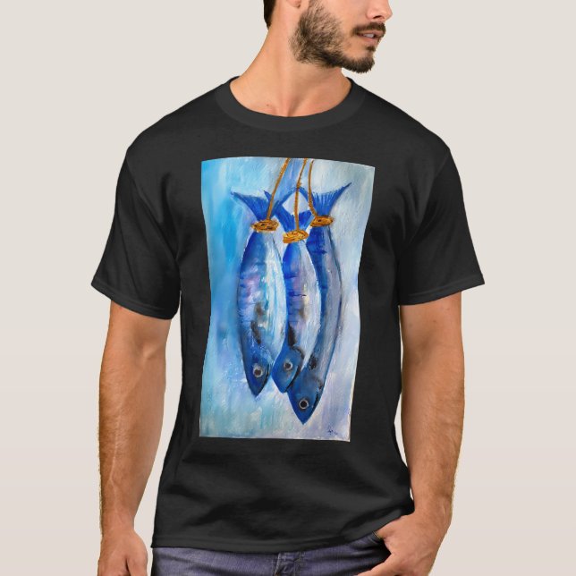 Sardinischer Fisch 5 T-Shirt (Vorderseite)