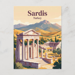 Sardis Türkei Postkarte