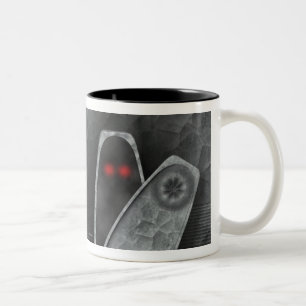 Sarg - Halloween-Tasse Zweifarbige Tasse