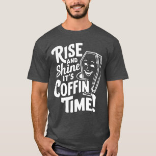 Sarg Humor Lustiger Sarg Bestattung Horror Kostüm T-Shirt