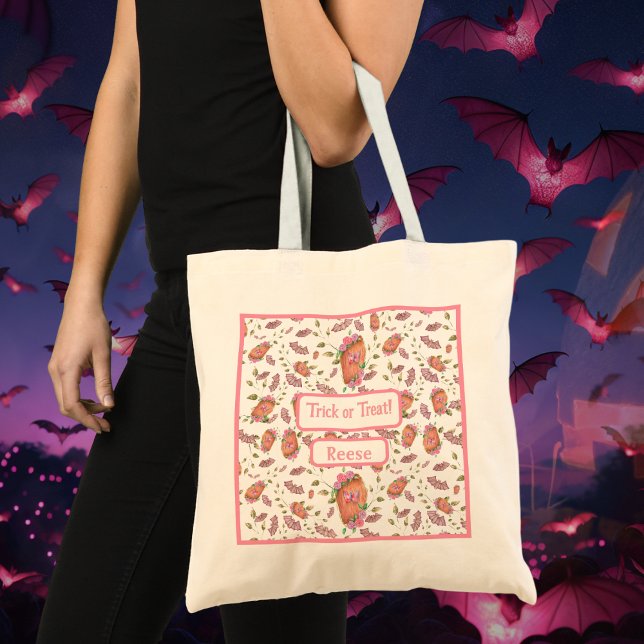 Sarg mit rosa Rosenstäbchen Tragetasche (Von Creator hochgeladen)