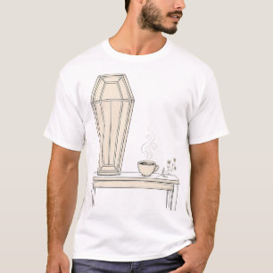 Sarg und Kaffee T-Shirt