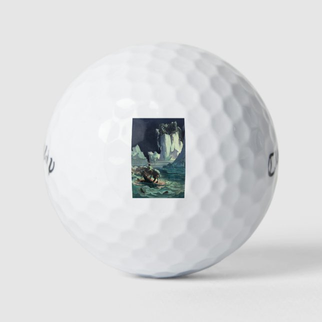 Sargasso Sea Grim Sensenmann & Sinking of Titanic Golfball (Vorderseite)