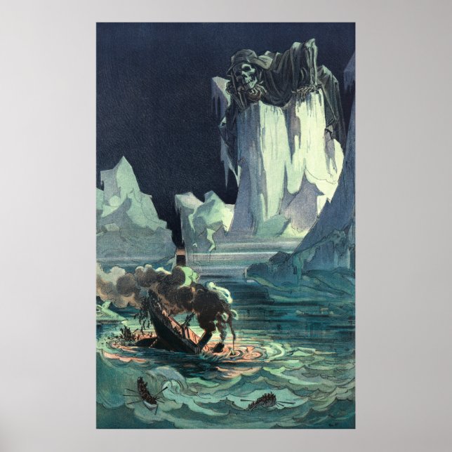 Sargasso Sea Grim Sensenmann & Sinking of Titanic Poster (Vorne)