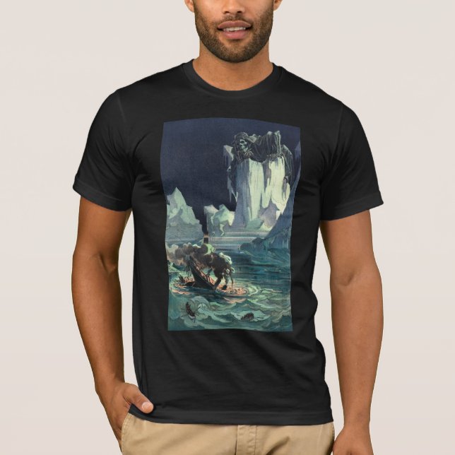 Sargasso Sea Grim Sensenmann & Sinking of Titanic T-Shirt (Vorderseite)