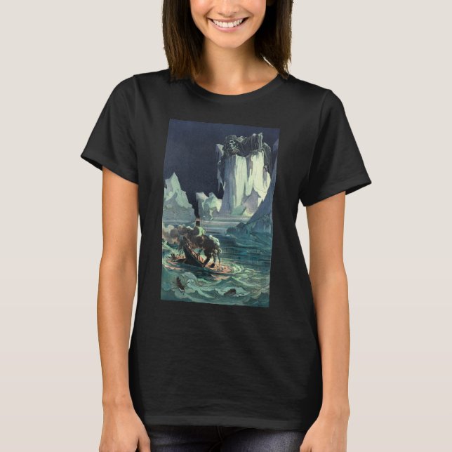 Sargasso Sea Grim Sensenmann & Sinking of Titanic T-Shirt (Vorderseite)