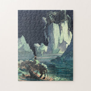 Sargassosee Sensenmann und Untergang der Titanic Puzzle