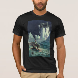 Sargassosee Sensenmann und Untergang der Titanic T-Shirt