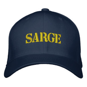 SARGE EMBROIDERIERTE BASEBALL-GAP BESTICKTE BASEBALLKAPPE