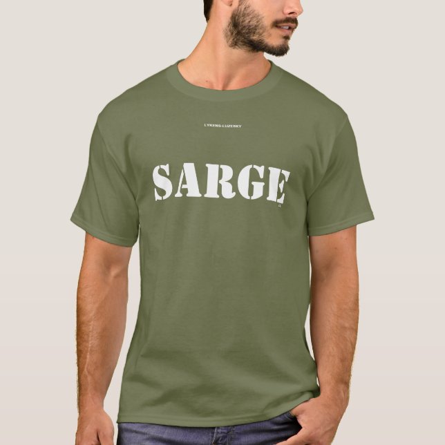 SARGE T-Shirt (Vorderseite)