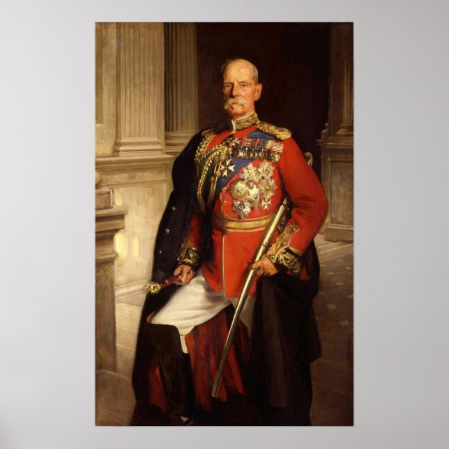 Sargent - Frederick Sleigh Roberts 1st Earl Robert Poster (Vorne)