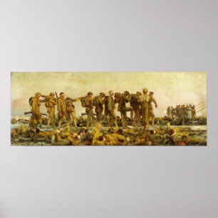 Sargent - Gassed Soldiers Poster