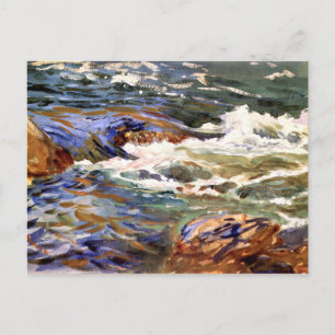 Sargent - In Norwegen, feine Malerei Postkarte