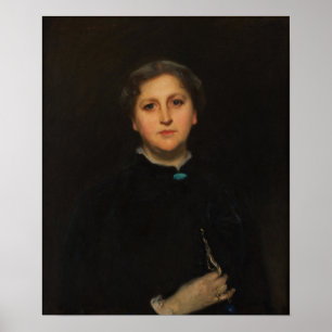 Sargent - Portrait von Frau Raphael Pumpelly Poster