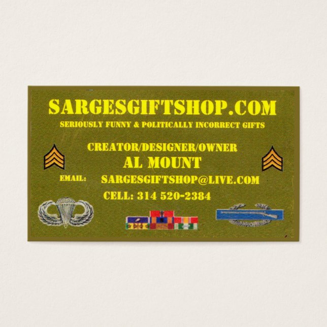 SARGESGIFTSHOP.COM (Vorderseite)