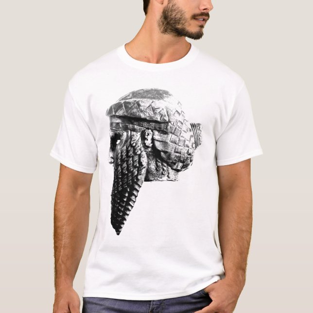 Sargon das große (des Karos Rückseite heraus) T-Shirt (Vorderseite)