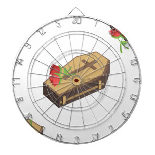 Sargsymbole Dartscheibe