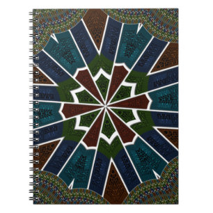 Sari Inspirierte Design mit komplizierten Details Notizblock