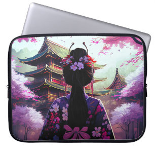 Sari Kirschblüten - Gerätehülle Laptopschutzhülle