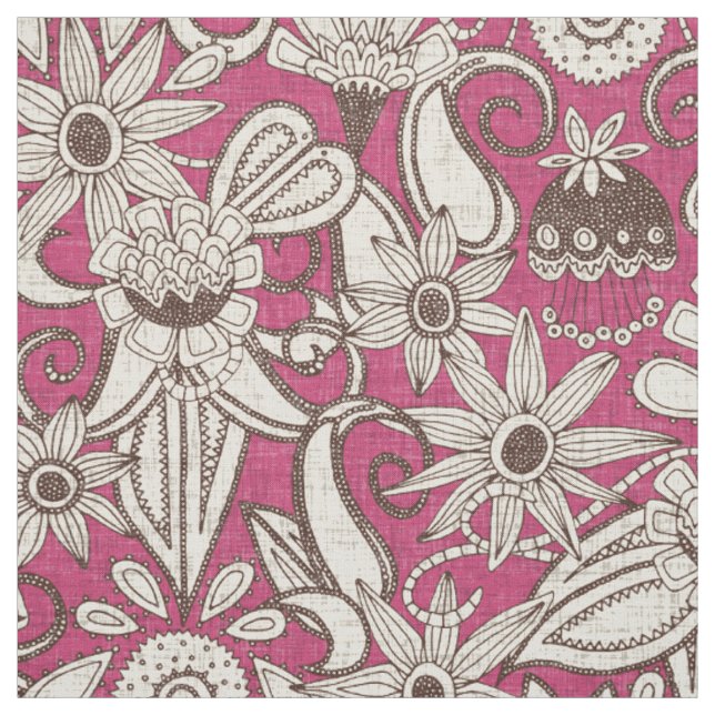 Sarilmak, rosa braun stoff (Muster)