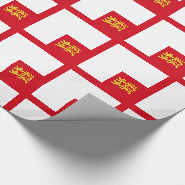 Sark Flag Geschenkpapier (Ecke)