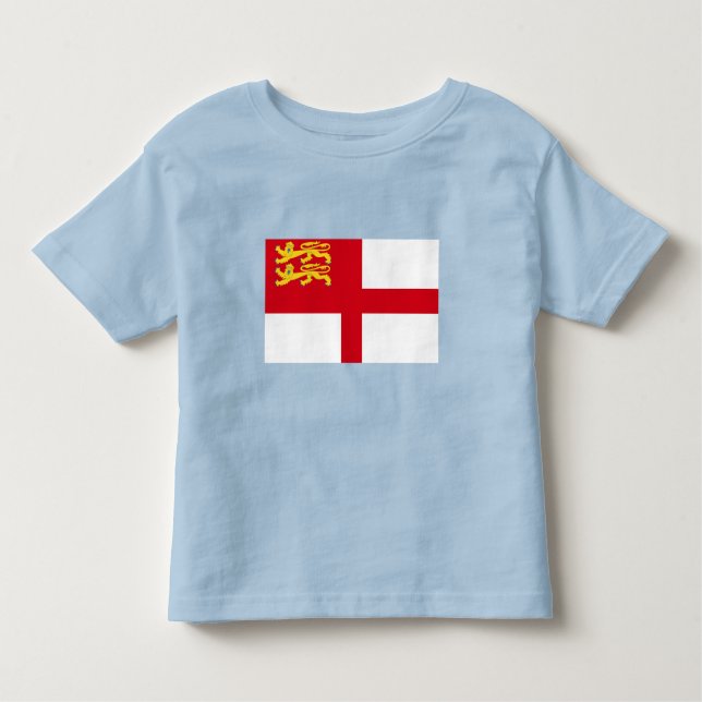 Sark Flag Kleinkind T-shirt (Vorderseite)