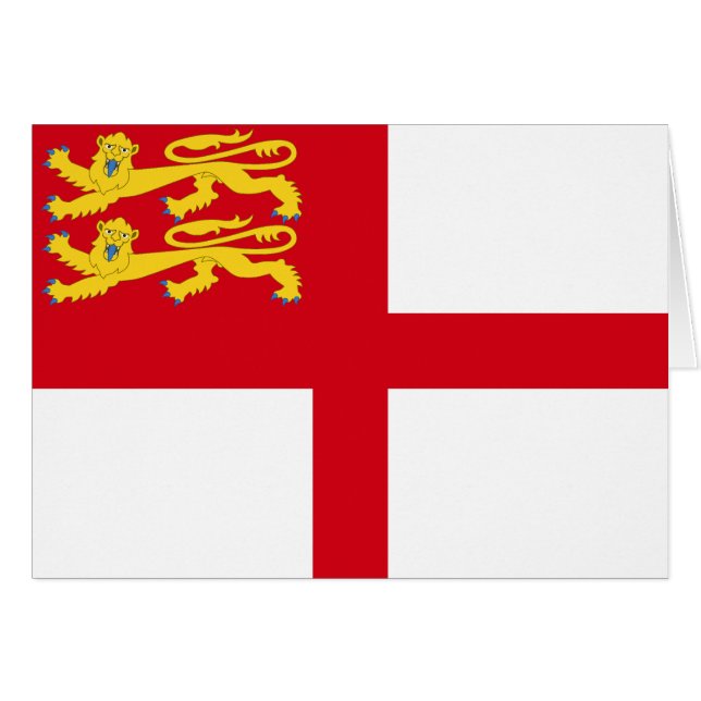 Sark-Flagge (Vorderseite (Horizontal))
