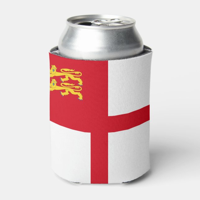 Sark-Flagge Dosenkühler (Kanne Vorderseite)