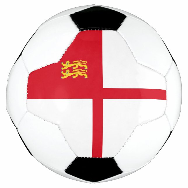Sark-Flagge Fußball (Vorderseite)
