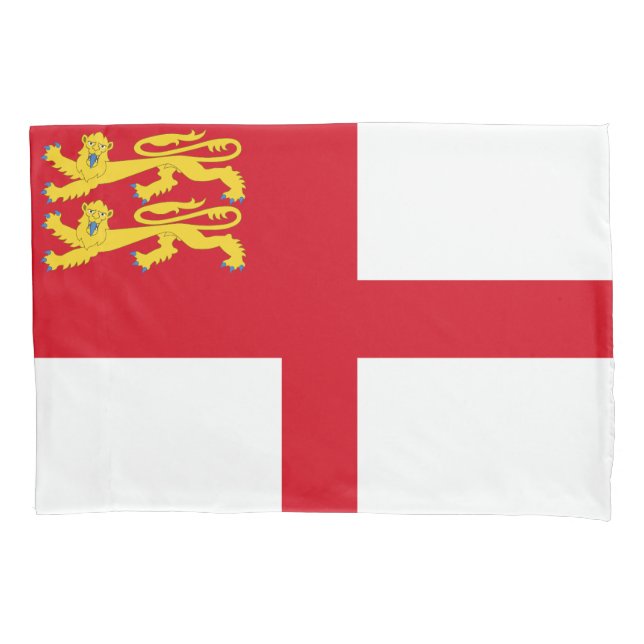 Sark-Flagge Kissenbezug (Vorderseite)