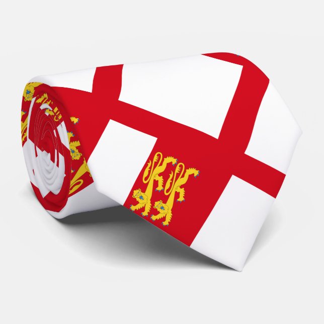 Sark-Flagge Krawatte (Gerollt)