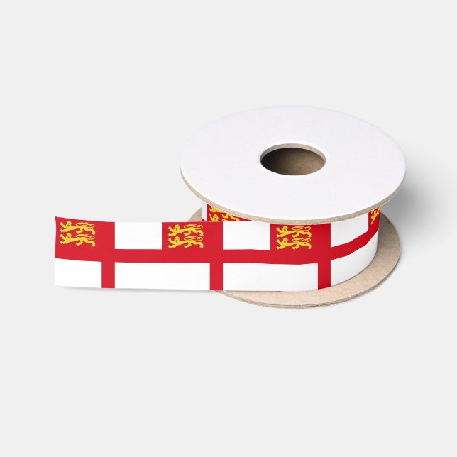 Sark-Flagge Satinband (Spule)
