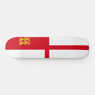 Sark-Flagge Skateboard
