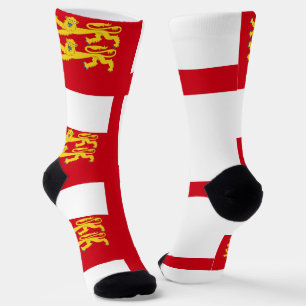 Sark-Flagge Socken