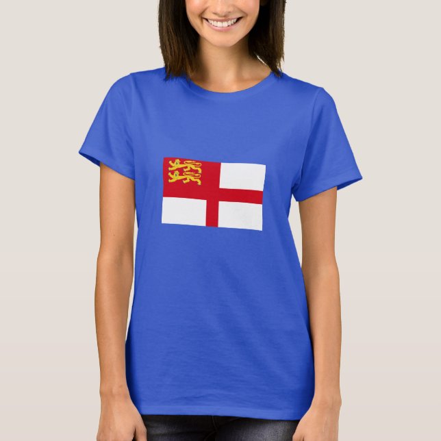 Sark-Flagge T-Shirt (Vorderseite)