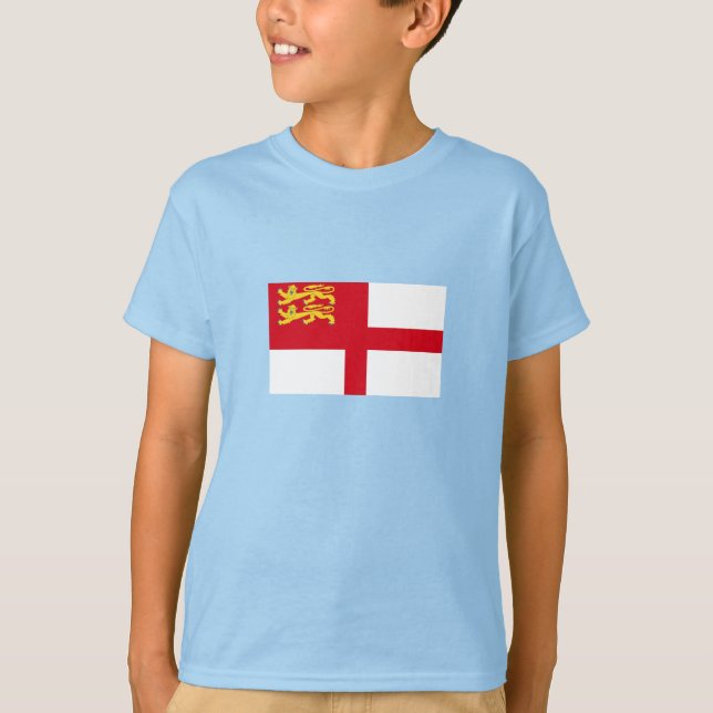 Sark-Flagge T-Shirt (Vorderseite)