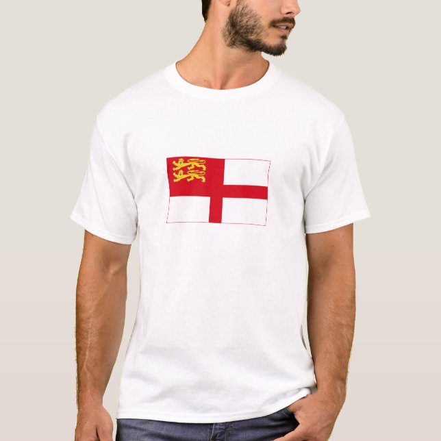 Sark-Flagge T-Shirt (Vorderseite)