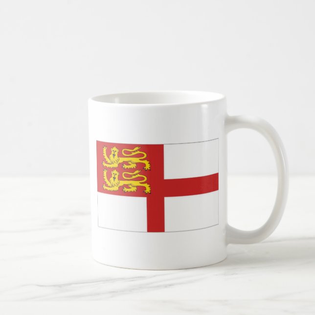 Sark Flagge Tasse (Rechts)