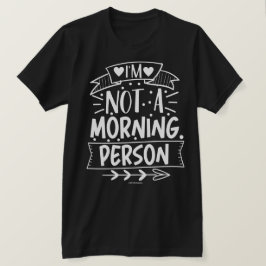 Sarkasischer Vater T - Shirt - kein Morgenmensch