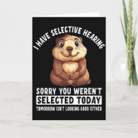 Sarkasmus Humor Murmeltier-Geschenk für Männer Fra