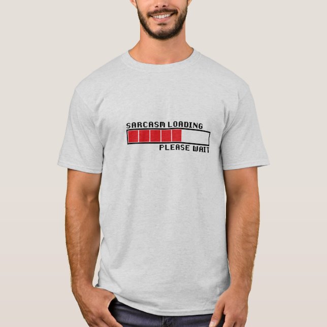 SARKASMUS-LADEN-T - SHIRT-LUSTIGER SPASS-COMPUTER T-Shirt (Vorderseite)