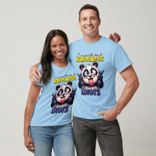 Sarkasmus panda unisex T-Shirt