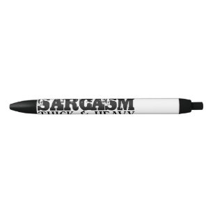 Sarkasmus stark u. schwer kugelschreiber