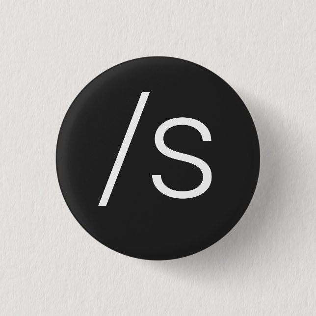 Sarkasmus-Symbol nach vorn Button (Vorderseite)