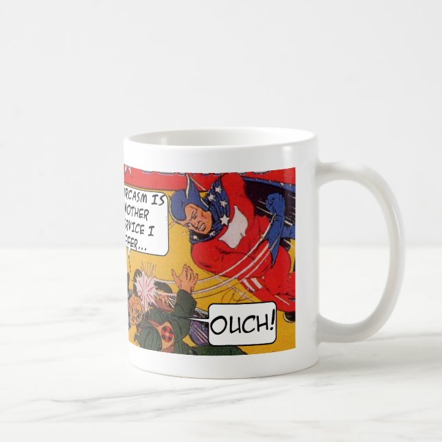 Sarkasmus Tasse (Rechts)