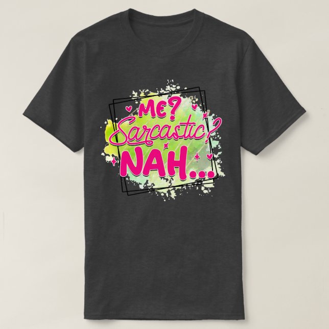 sarkastisch 11 T-Shirt (Design vorne)