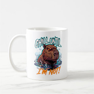 Sarkastische Capybara Chillt Bis Ich Nicht Mehr Lu Kaffeetasse