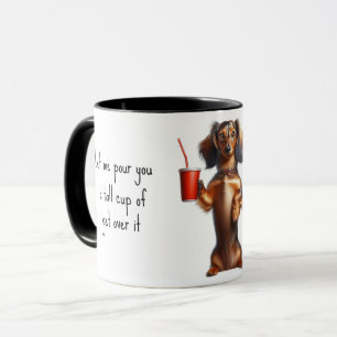 SARKASTISCHE DACKEL TASSE