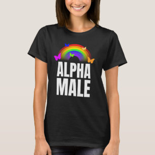 Sarkastische farbenfrohe Regenbogenblase Witziger T-Shirt
