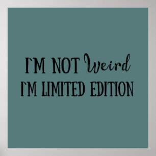 Sarkastische Introvertierte Zitate Poster